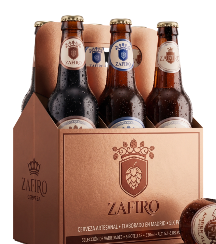 Six-Pack Cerveza Zafiro Artesanal